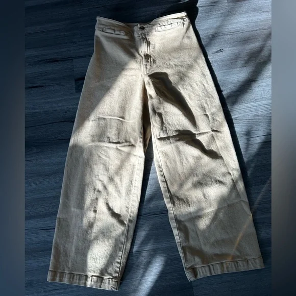 Madewell The Emmett Wide-Leg Pant: Welt Pocket Edition 29 - Picture 4 of 8